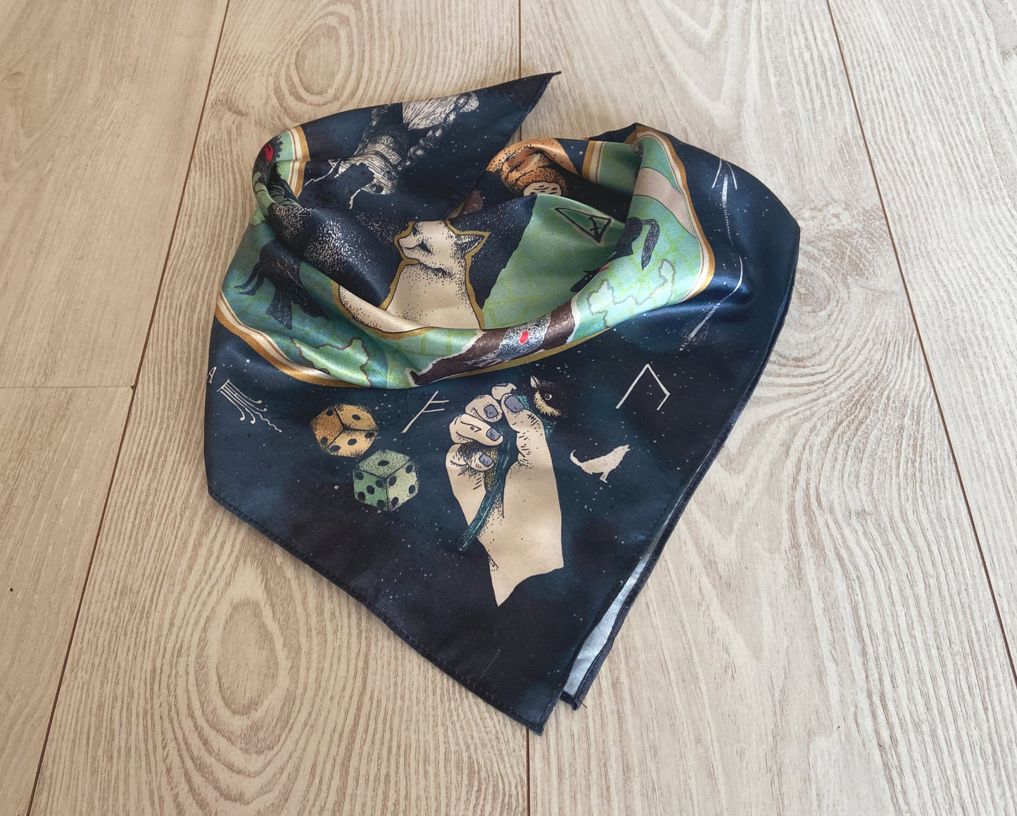 Foulard "AMBROSIA" Arman Méliès