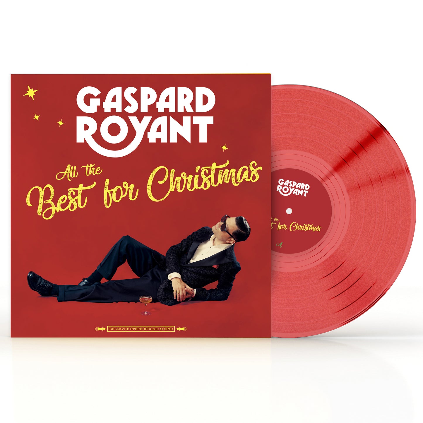 !!! RUPTURE DE STOCK !!! - COMMANDE - 33t vinyle ALL THE BEST FOR CHRISTMAS - nouvel album de noël de Gaspard Royant