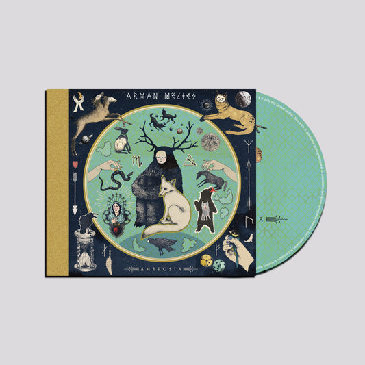 CD de « AMBROSIA» - Nouvel album d'Arman Méliès: CD digisleeve deux volets