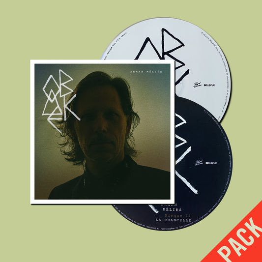 COMMANDE - PACK CD DELUXE album « OBAKE » d'Arman Méliès