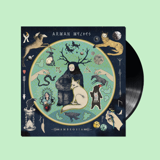 VINYLE 33 TOURS de "AMBROSIA", nouvel album d'Arman Méliès