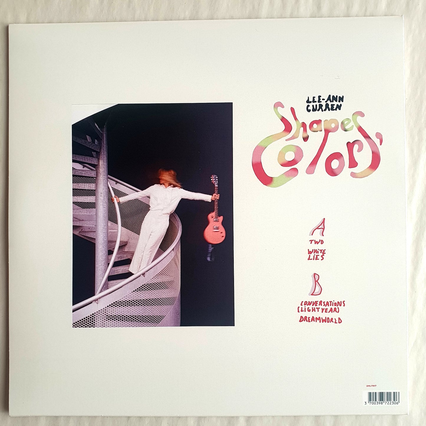 LEE-ANN CURREN  "Shapes, Colors"  / EP 4 titres / vinyle 33T + UNE AQUARELLE INEDITE