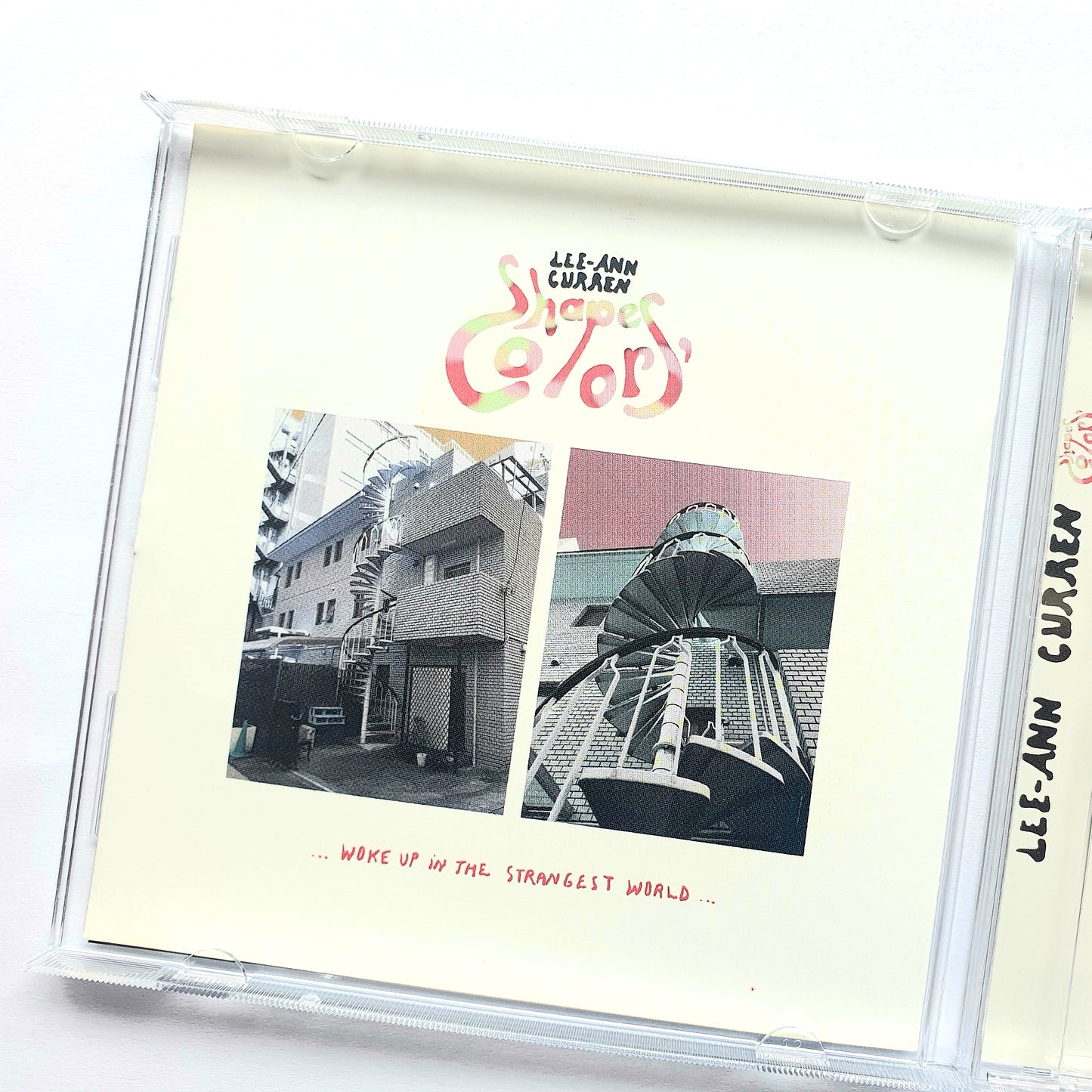 LEE-ANN CURREN "Shapes, Colors" / 4-track EP / CD with slipcase + AN UNPUBLISHED WATERCOLOR