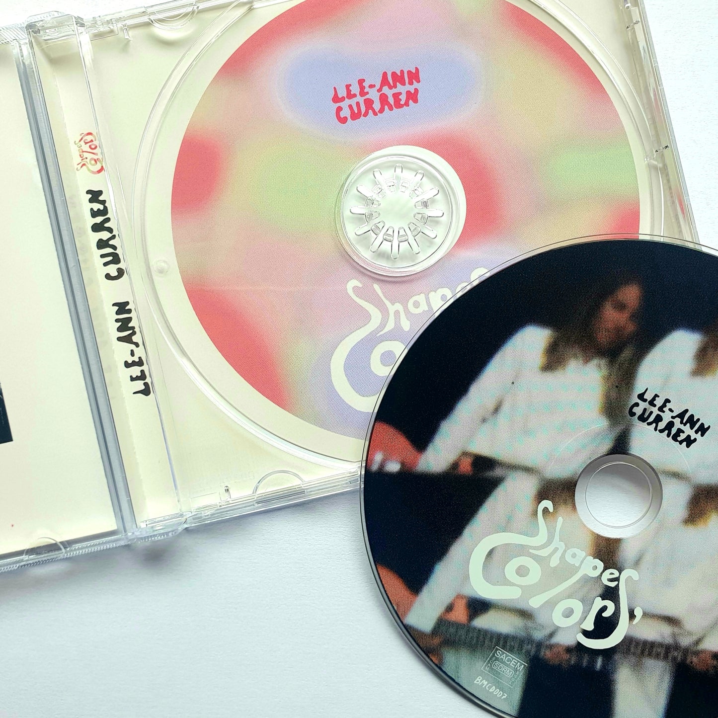 LEE-ANN CURREN "Shapes, Colors" / 4-track EP / CD with slipcase + AN UNPUBLISHED WATERCOLOR