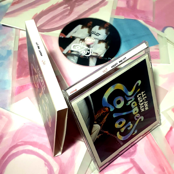 LEE-ANN CURREN "Shapes, Colors" / 4-track EP / CD with slipcase + AN UNPUBLISHED WATERCOLOR