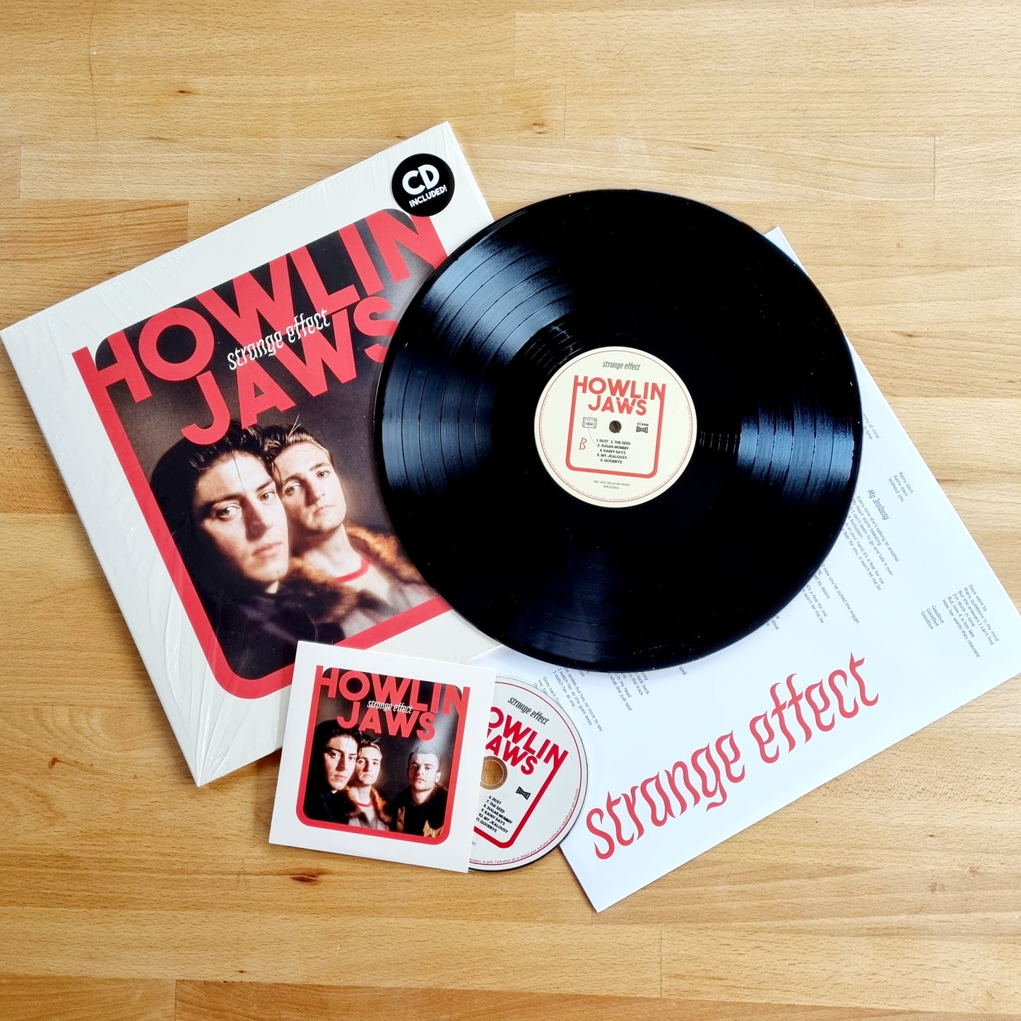 VINYLE 33T de « Strange Effect » (CD inclus !)