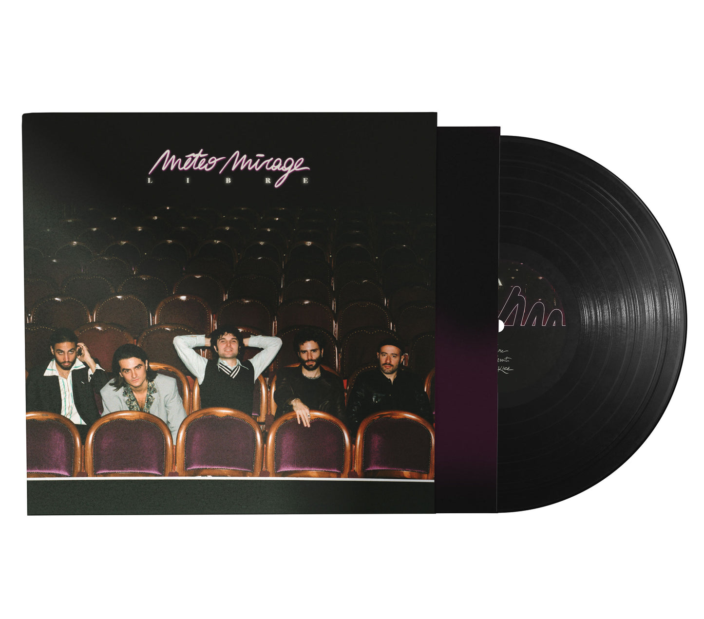 METEO MIRAGE - Commande de l'EP "Libre" 33T vinyle