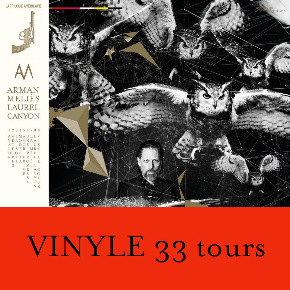 COMMANDE - VINYLE 33t album "Laurel Canyon" d'Arman Méliès