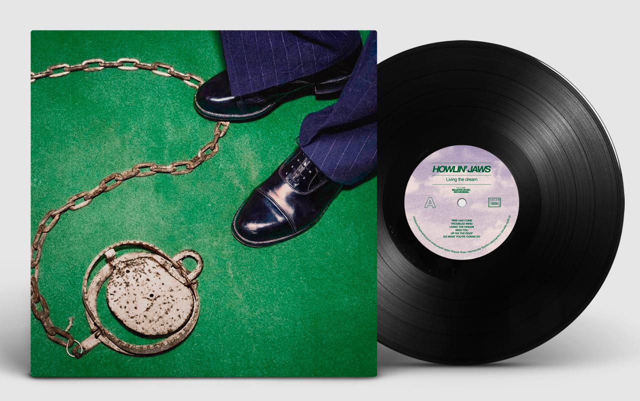 PRECOMMANDE 33T VINYLE - HOWLIN’ JAWS - Living The Dream