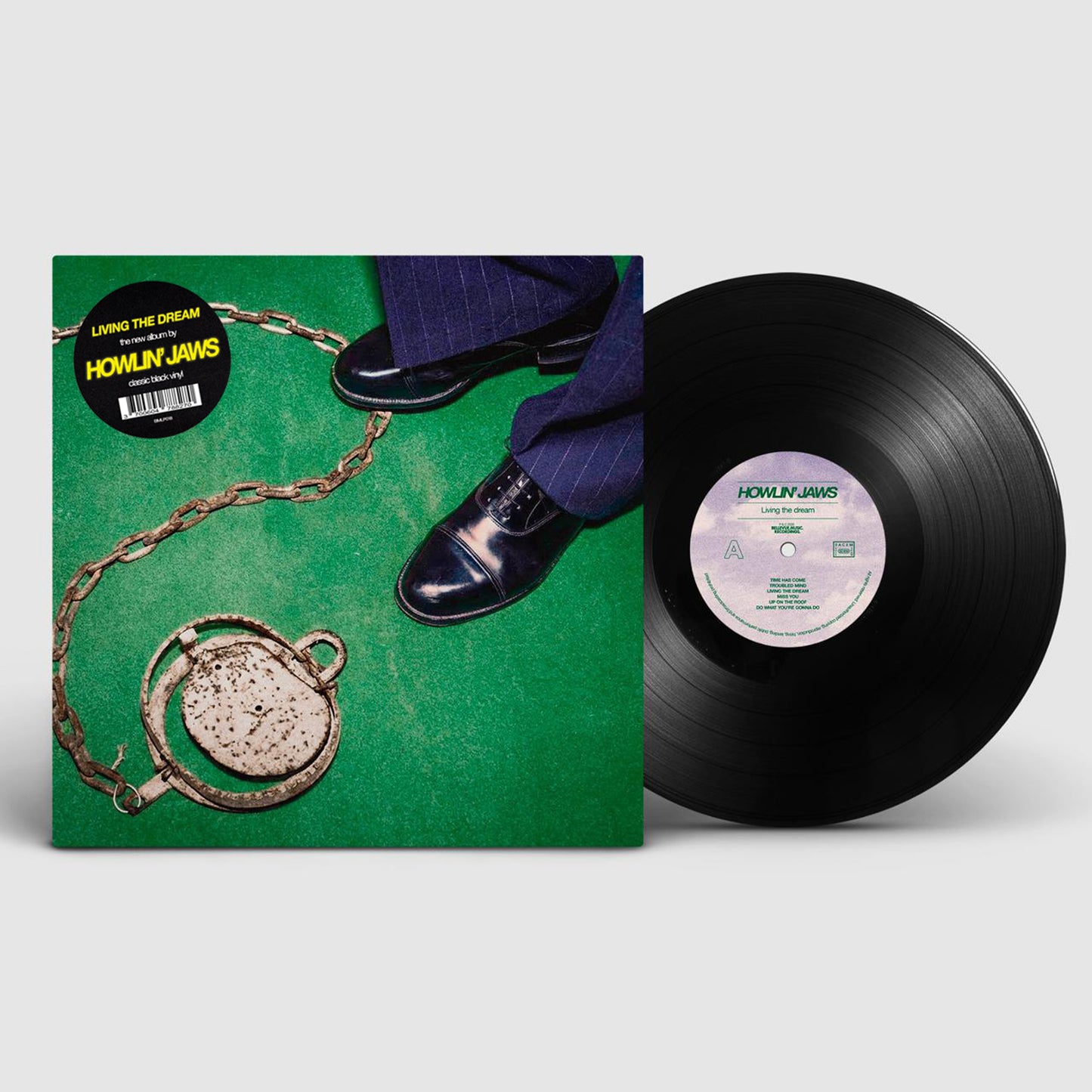 PRECOMMANDE 33T VINYLE - HOWLIN’ JAWS - Living The Dream