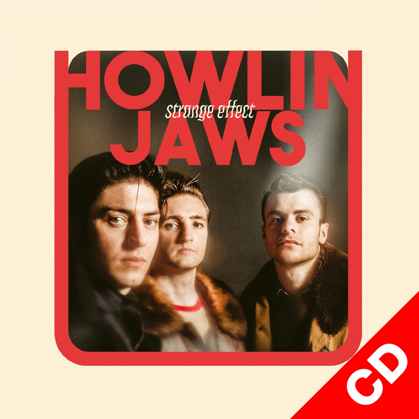 CD  « Strange Effect »,  premier album de Howlin' Jaws