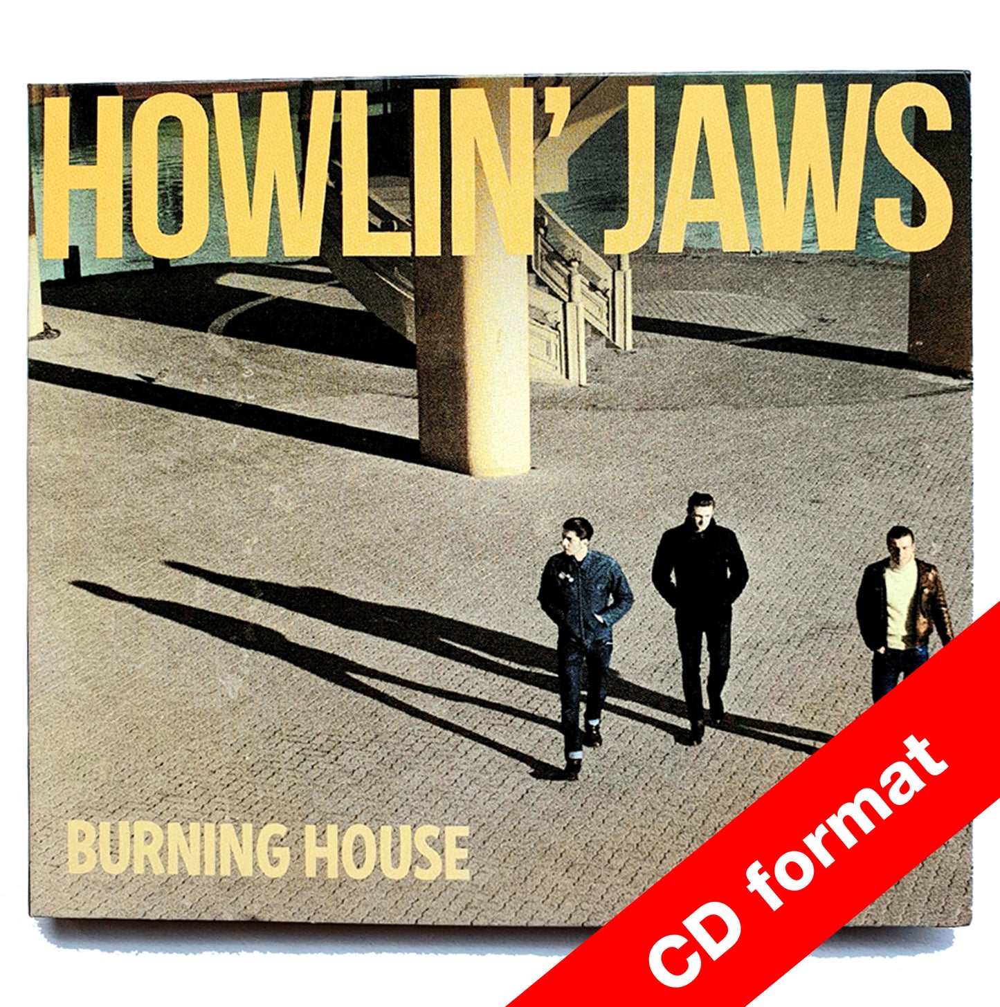 HOWLIN' JAWS - "Burning House" , EP 6 titres - Format CD