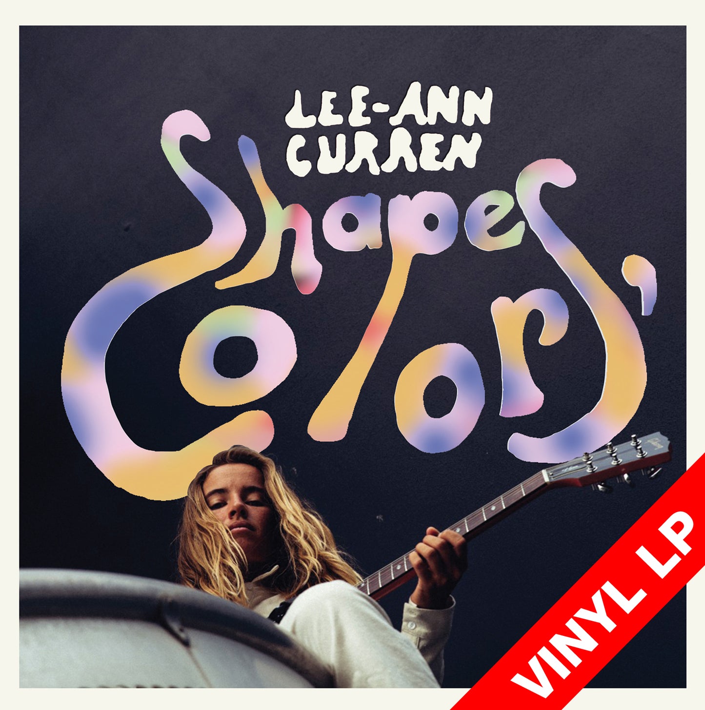 LEE-ANN CURREN  "Shapes, Colors"  / EP 4 titres / vinyle 33T + UNE AQUARELLE INEDITE