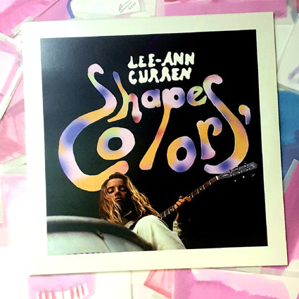 LEE-ANN CURREN  "Shapes, Colors"  / EP 4 titres / vinyle 33T + UNE AQUARELLE INEDITE